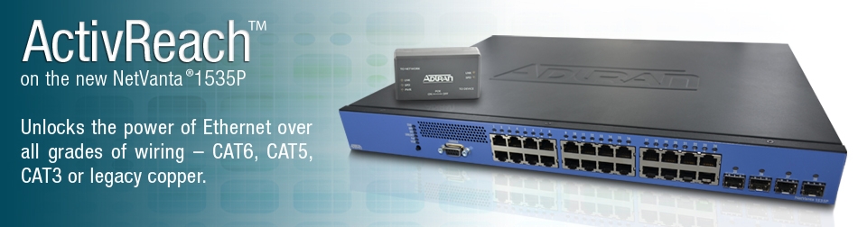 ethernet cable extender netvanta 1535p